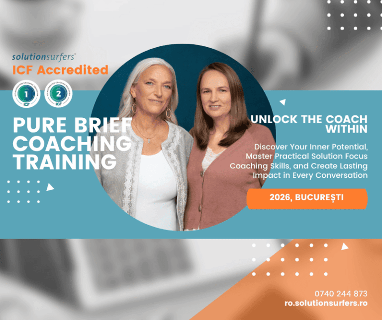Școala de coaching: PURE Brief Coaching Training, Mai – Octombrie 2026