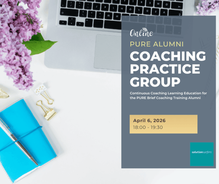 PURE Alumni Practică de Coaching Online, Aprilie 2026
