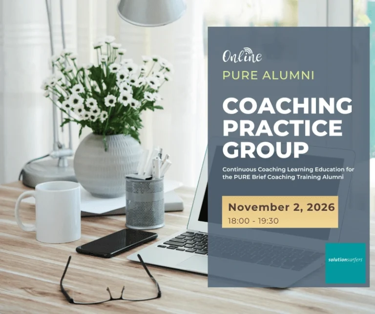 PURE Alumni Practică de Coaching Online, Noiembrie 2026